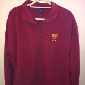 VINTAGE usc 1/4 zip